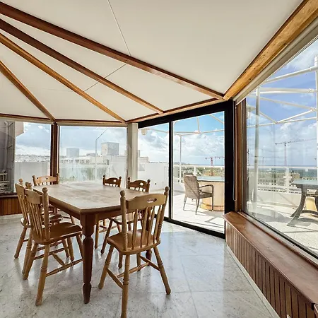 Elegant Penthouse With 5 Terraces & 180 Views In St Julian's By Solea Saint Julian's